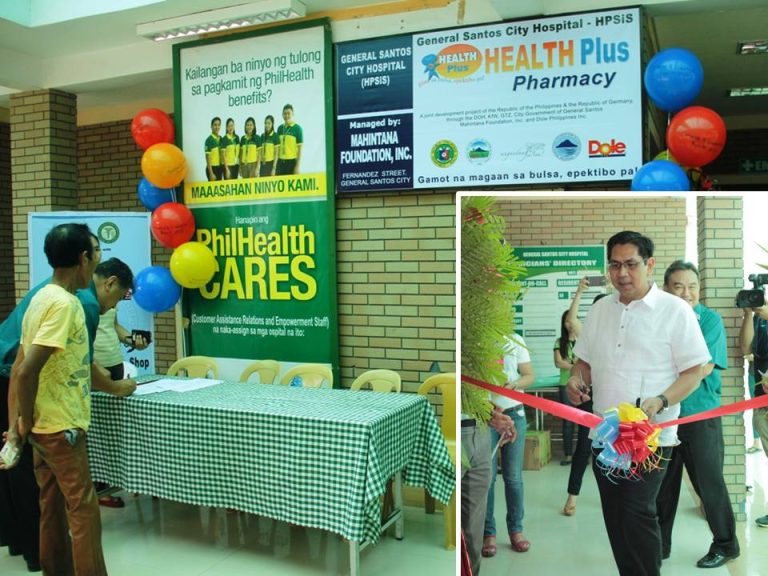 Mahintana inaugurates Health Plus Shop in a Shop in General Santos City Hospital