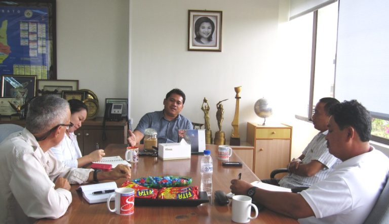 PLGU NorthCot welcomes MFI, Dolefil team in courtesy visit