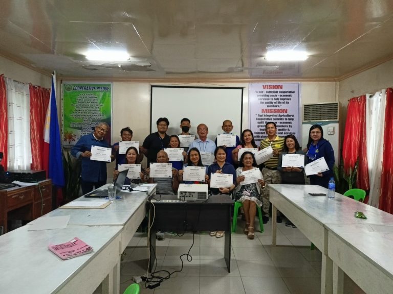 Conduct of Pre-Membership Education Seminar Training of Trainers (PMES TOT) of Tupi Integrated Agricultural Cooperative