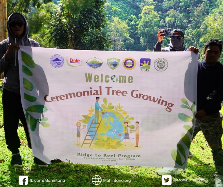 Ceremonial Tree Growing at Purok 8, Brgy. Kinilis, Polomolok, South Cotabato