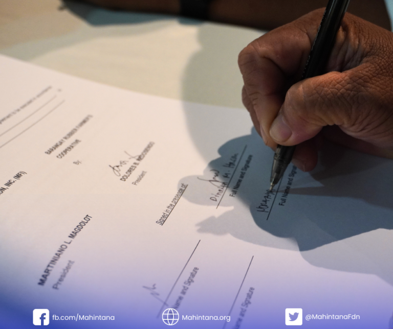 Signing of the Project Equity Investment Agreement
